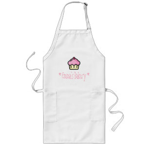 Pink Cupcake - Personalised Bakery Apron