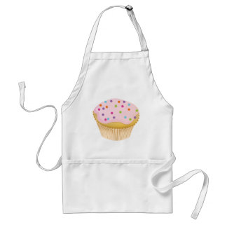 Pink Cupcake Standard Apron