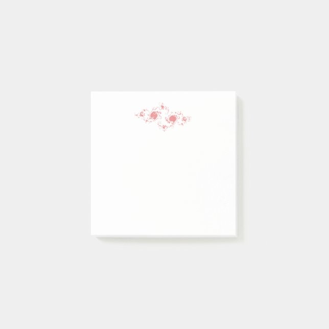 PINK CURLS POST-IT NOTES (Front)