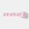 Pink Custom Clothing label for handmade item