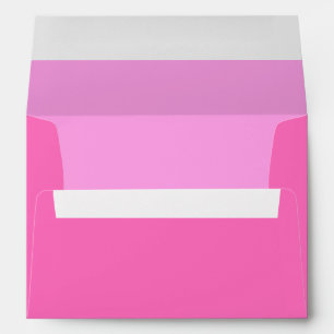 Pink Custom Envelope w/ Return Address