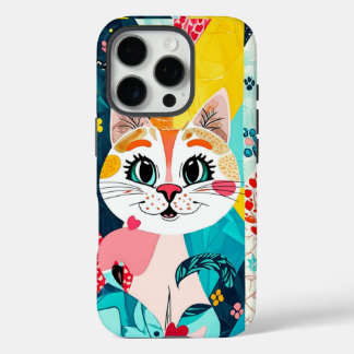 Pink Cute Cat Aesthetic Phone Case