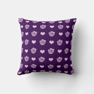 Pink Cute Cosy Modern Romantic Chic Stylish Heart  Cushion