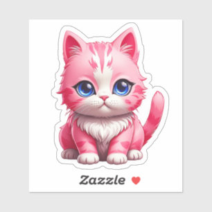 Pink Cute Kitty Cat