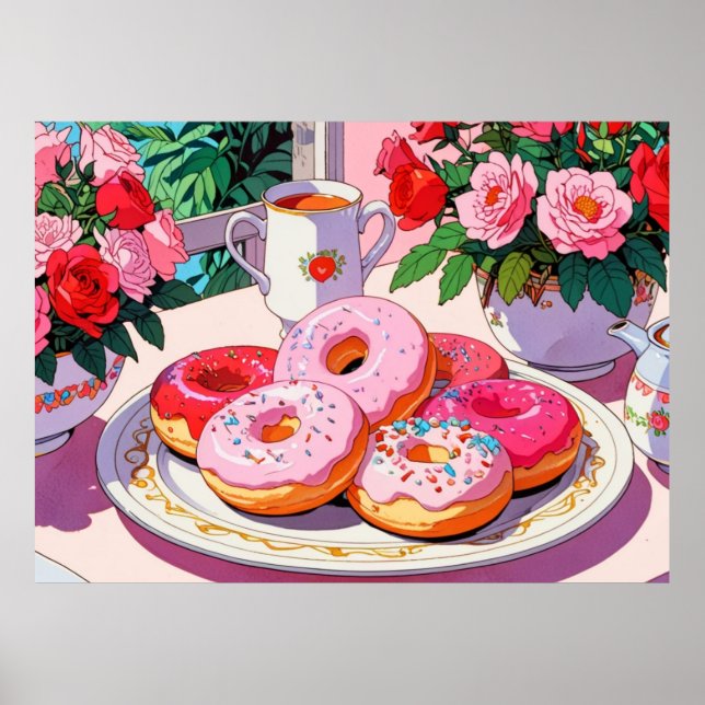 Pink cute Poster (Front)