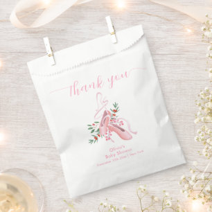 Pink Cute Winter Ballerina Tutu Cold Baby Shower  Favour Bags