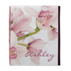 Pink Cymbidium Orchid Personalised iPad Case