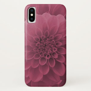 Pink Dahlia iPhone X Case