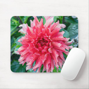 Pink Dahlia Photography, Canadian Flower Mouse Mat