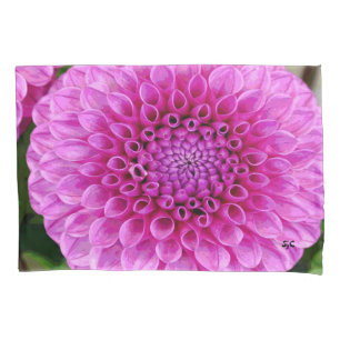 Pink Dahlia Pillowcase