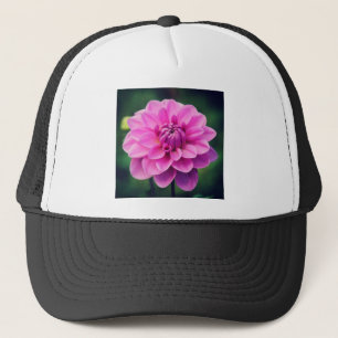 Pink Dahlia Trucker Hat