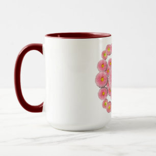 Pink Daisies Combo Mug