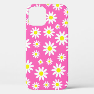 pink daisies daisy floral iPhone 12 case