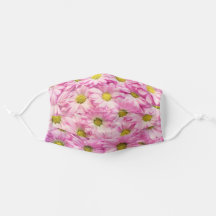 Pink Daisies Floral Spring Garden Girl Pattern