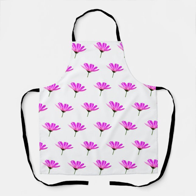 Pink Daisy  Apron (Front)