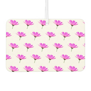 Pink Daisy Car Air Freshener