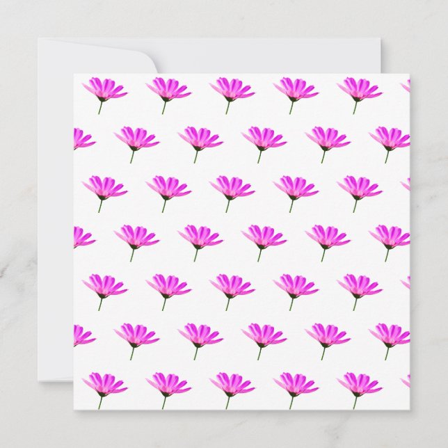 Pink Daisy  Card (Front)