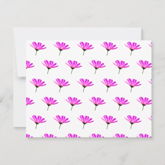 Pink Daisy   Card (Front)