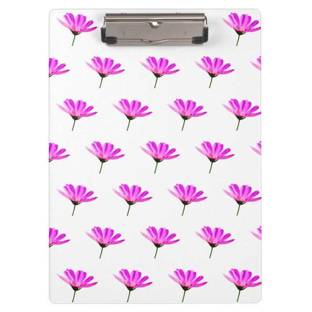Pink Daisy Clipboard (Front)
