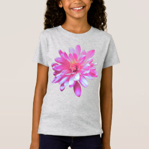 Pink daisy cute retro pink floral photo T-Shirt
