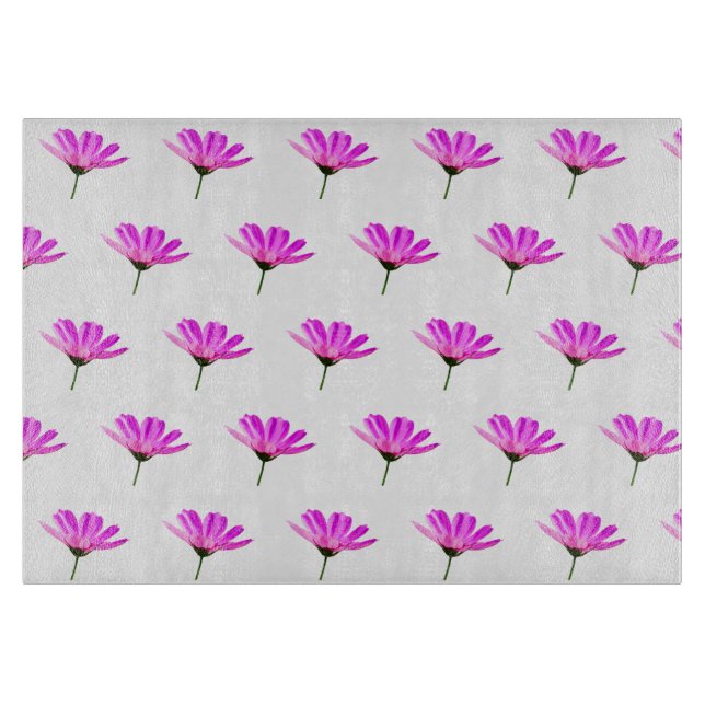 Pink Daisy  Cutting Board (Front)