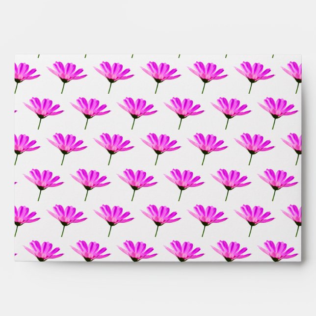 Pink Daisy  Envelope (Front)