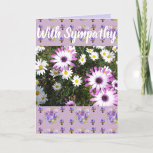 Pink Daisy Flower Floral Conrgatulations art Card