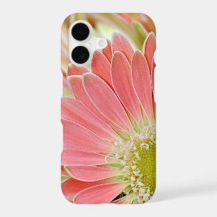 Pink daisy flower iphone case