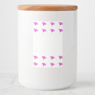 Pink Daisy   Food Label
