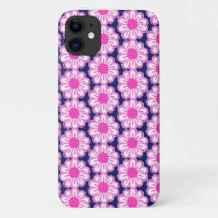 Pink Daisy Illustration iPhone 11 Case
