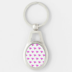 Pink Daisy   Key Ring