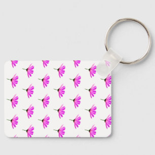 Pink Daisy Key Ring