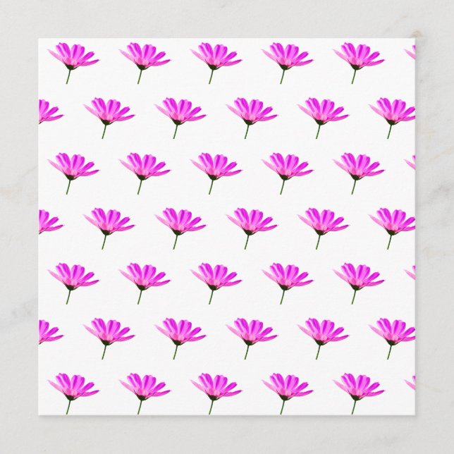 Pink Daisy   Menu (Front)