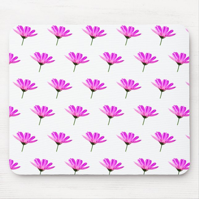 Pink Daisy   Mouse Mat (Front)