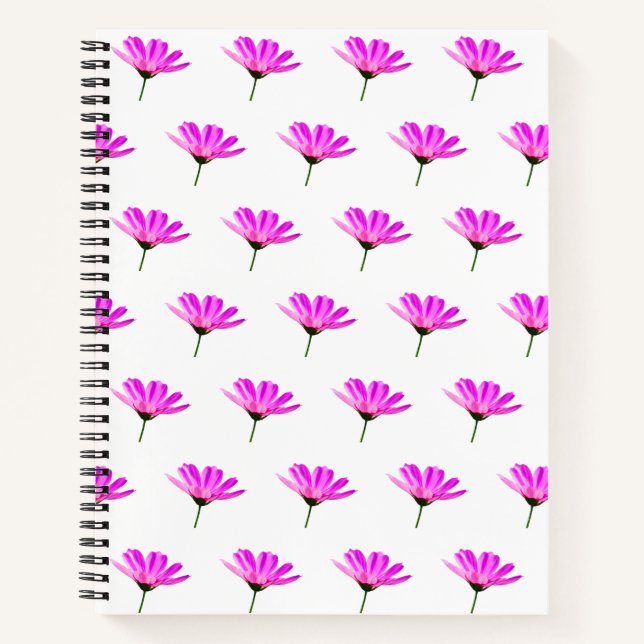Pink Daisy  Notebook (Front)