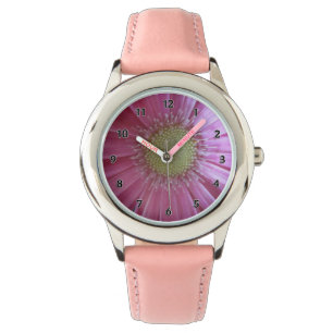 Pink Daisy Princess Watch