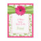 Pink Daisy Recipe Card for the Bride to Be