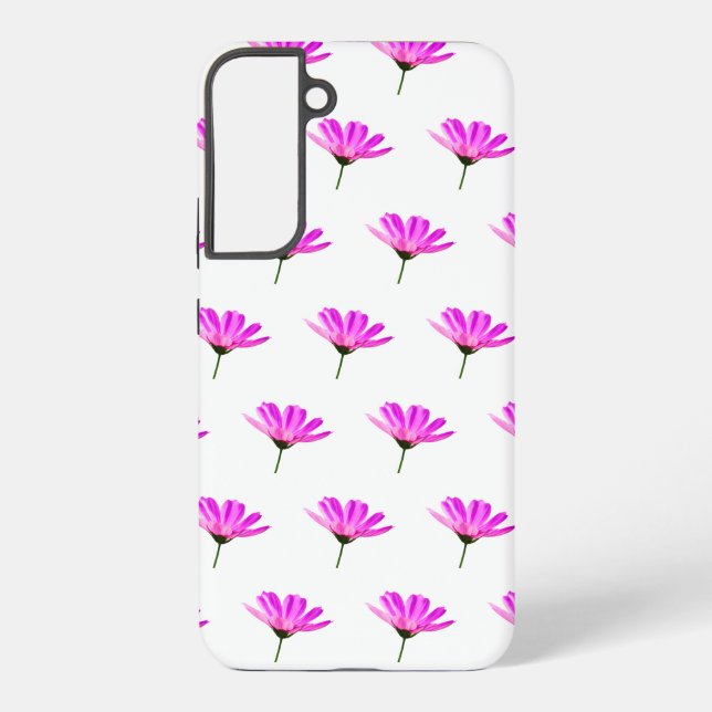 Pink Daisy  Samsung Galaxy S22+ Case (Back)