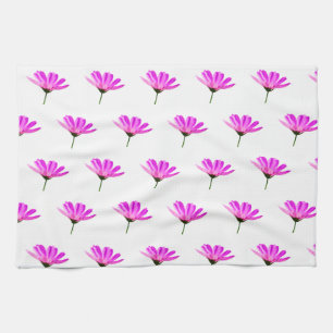 Pink Daisy Tea Towel