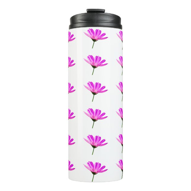 Pink Daisy   Thermal Tumbler (Front)