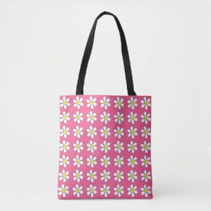 Pink Daisy Tote