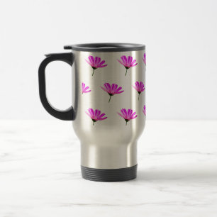 Pink Daisy   Travel Mug
