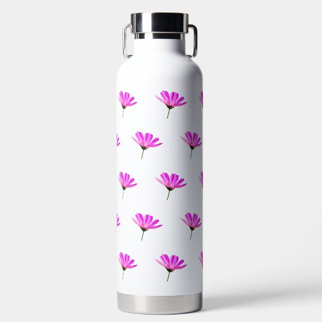 Pink Daisy   Water Bottle (Front)