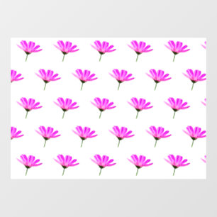Pink Daisy Window Cling