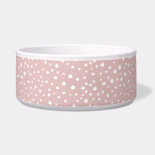 Pink Dalmatian Spots, Dalmatian Dots, Dotted Print