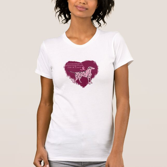 pink dalmatian T-Shirt (Front)
