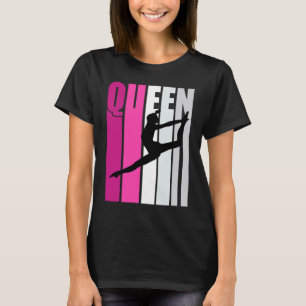 Pink Dance Queen Colourful Dancer Dance Practice D T-Shirt