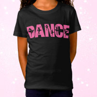 Pink DANCE with Ballerina Cutouts