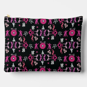 Pink Dancer Patterned Home Decor Accessory Pouch
