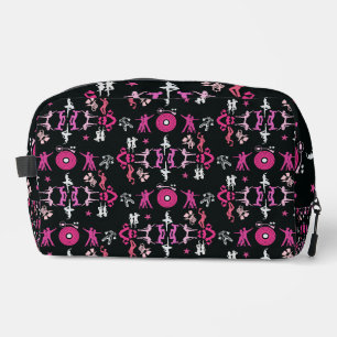 Pink Dancer Patterned Home Decor Dopp Kit